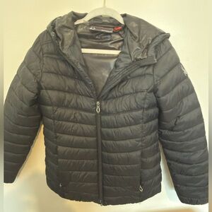 Spyder Black Puffer Jacket S